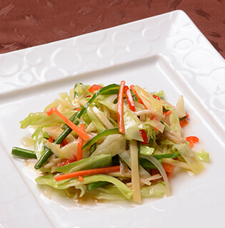 国産野菜のあっさり炒め