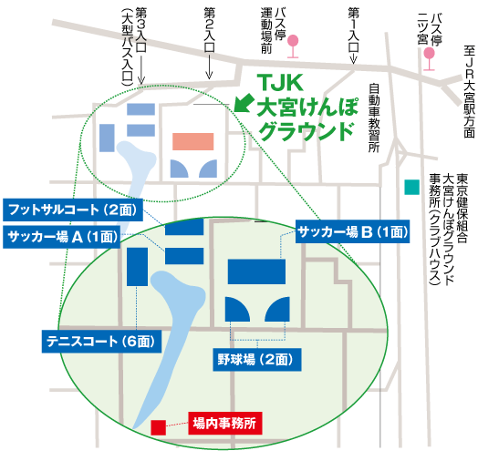 場内案内図